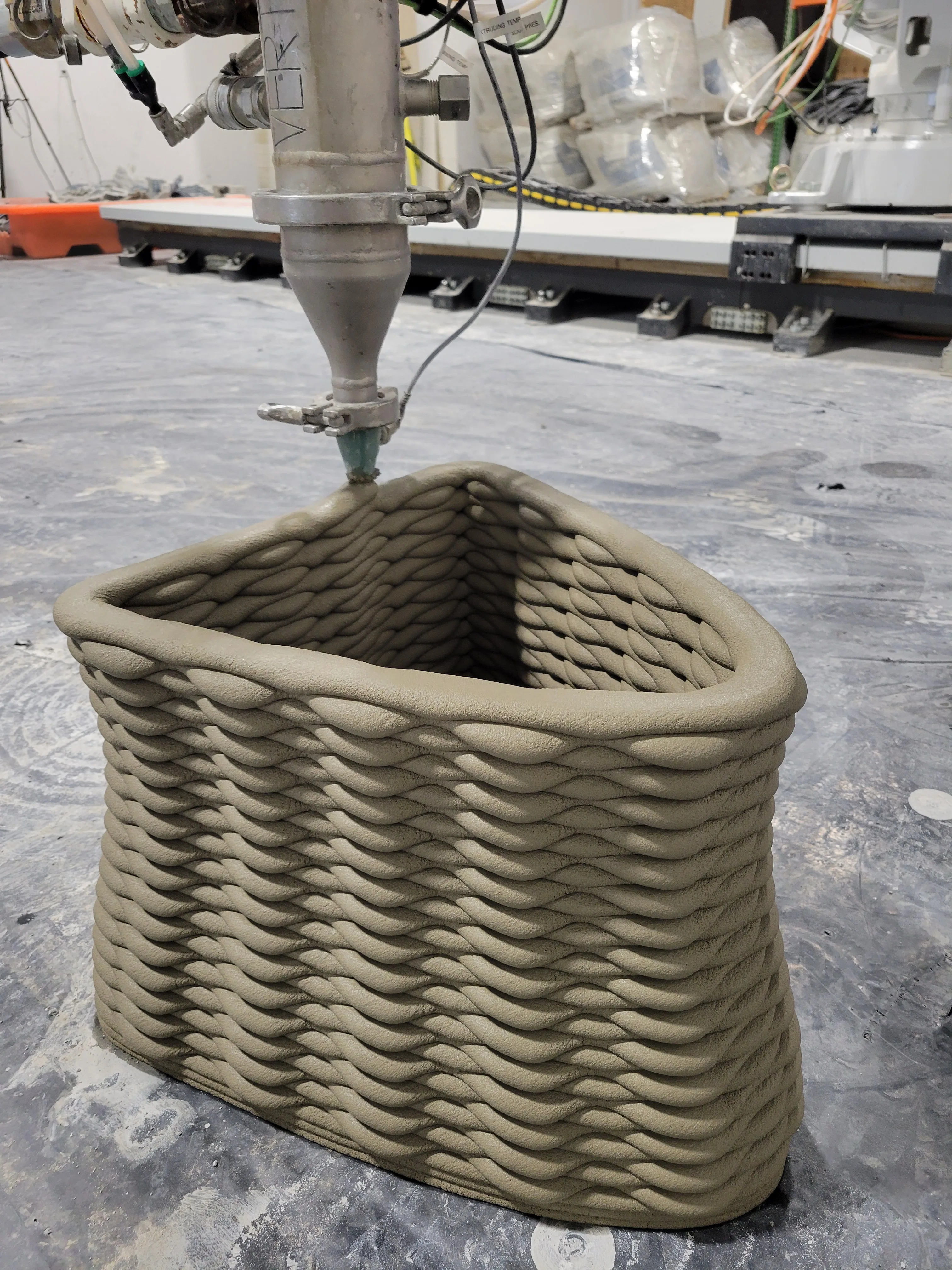 Concrete Planter Nautical Themed Planter