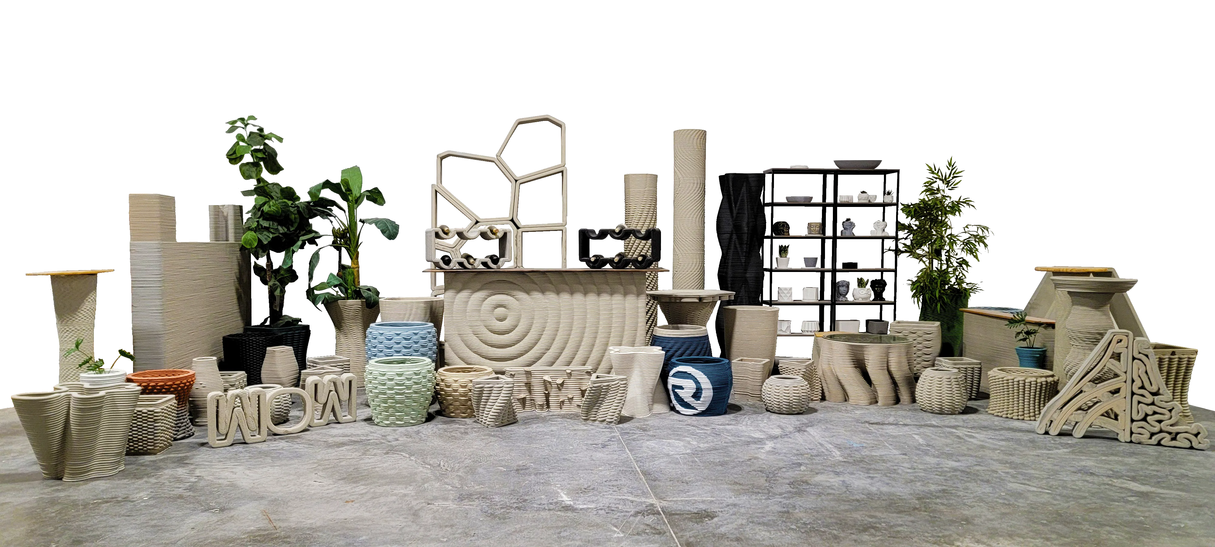 3DCP Everything Planters, Signage, Outdoor Kitchens and more